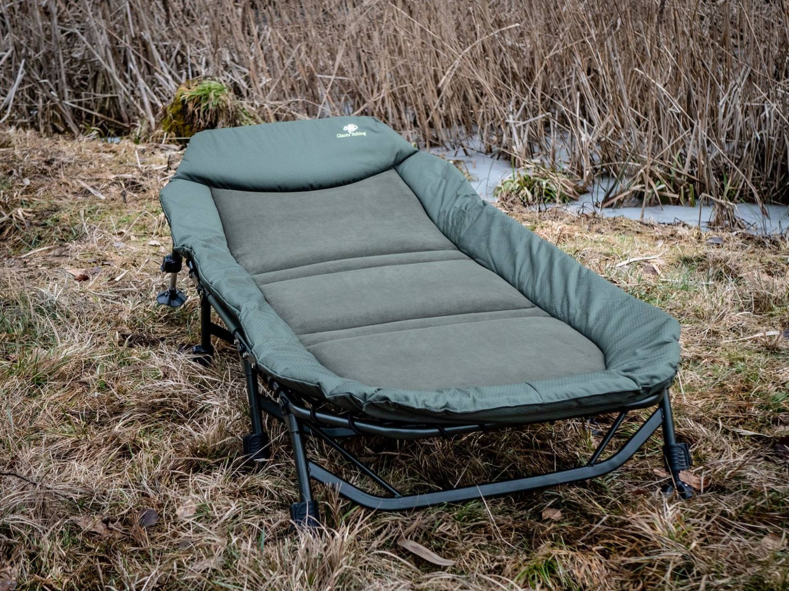 Lehátko Bedchair Flat Fleece XL 8Leg / Lehátka, stoličky / lehátka